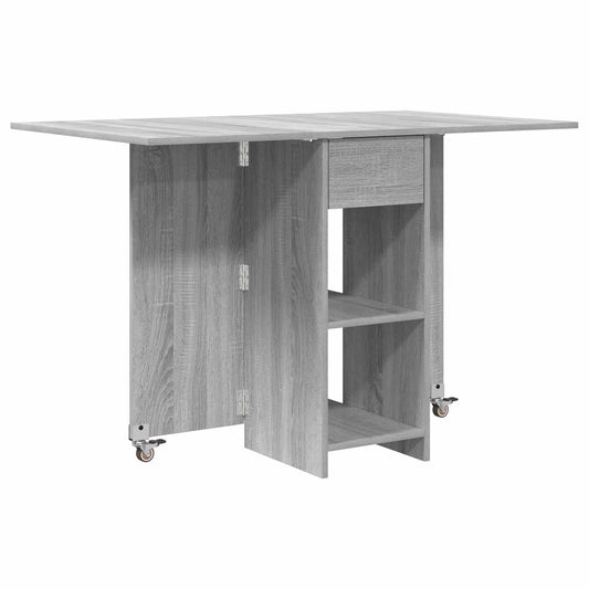 Dinning Table 115 x 70 x 75 cm Engineered Wood Grey Sonoma