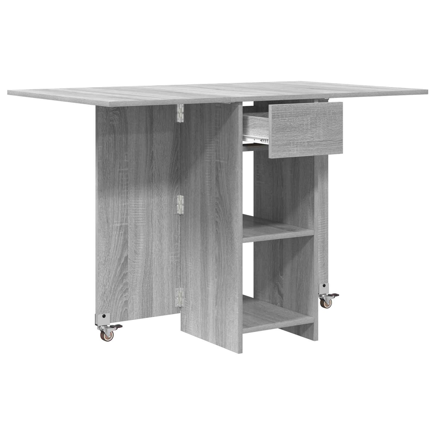Dinning Table 115 x 70 x 75 cm Engineered Wood Grey Sonoma