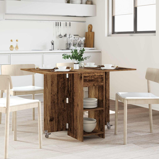 Dinning Table 115 x 70 x 75 cm Engineered Wood Old Wood