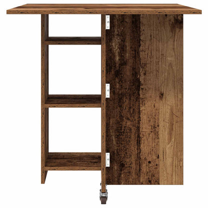 Dinning Table 115 x 70 x 75 cm Engineered Wood Old Wood