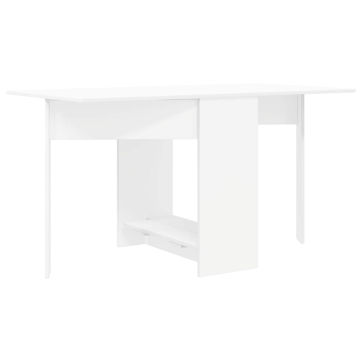 Dinning Table 138 x 70 x 73.5 cm Engineered Wood White