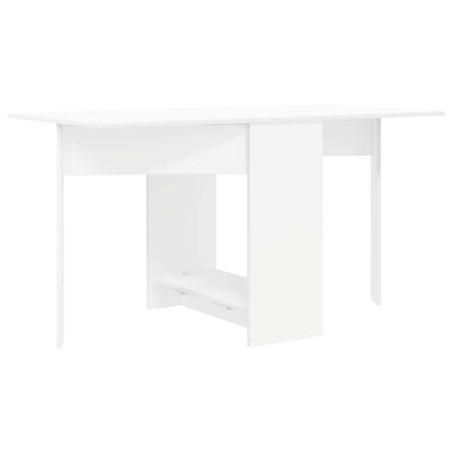 Dinning Table 138 x 70 x 73.5 cm Engineered Wood White