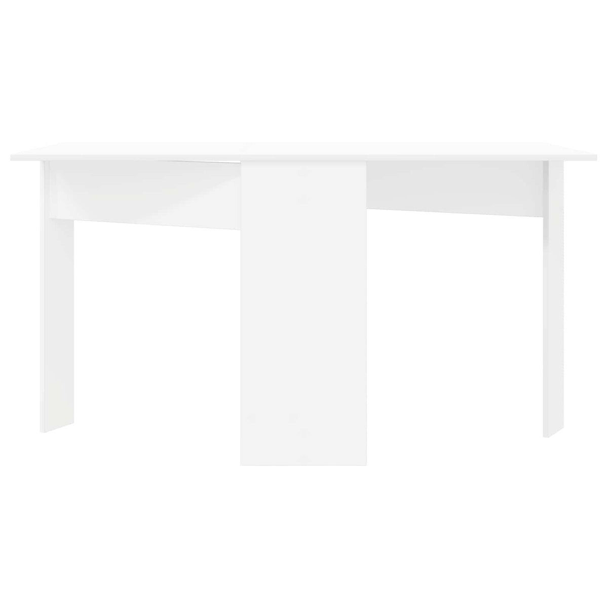 Dinning Table 138 x 70 x 73.5 cm Engineered Wood White