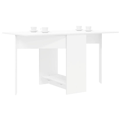 Dinning Table 138 x 70 x 73.5 cm Engineered Wood White