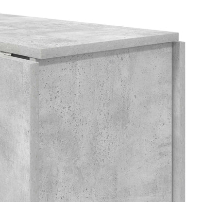 Dinning Table 138 x 70 x 73.5 cm Engineered Wood Concrete Grey