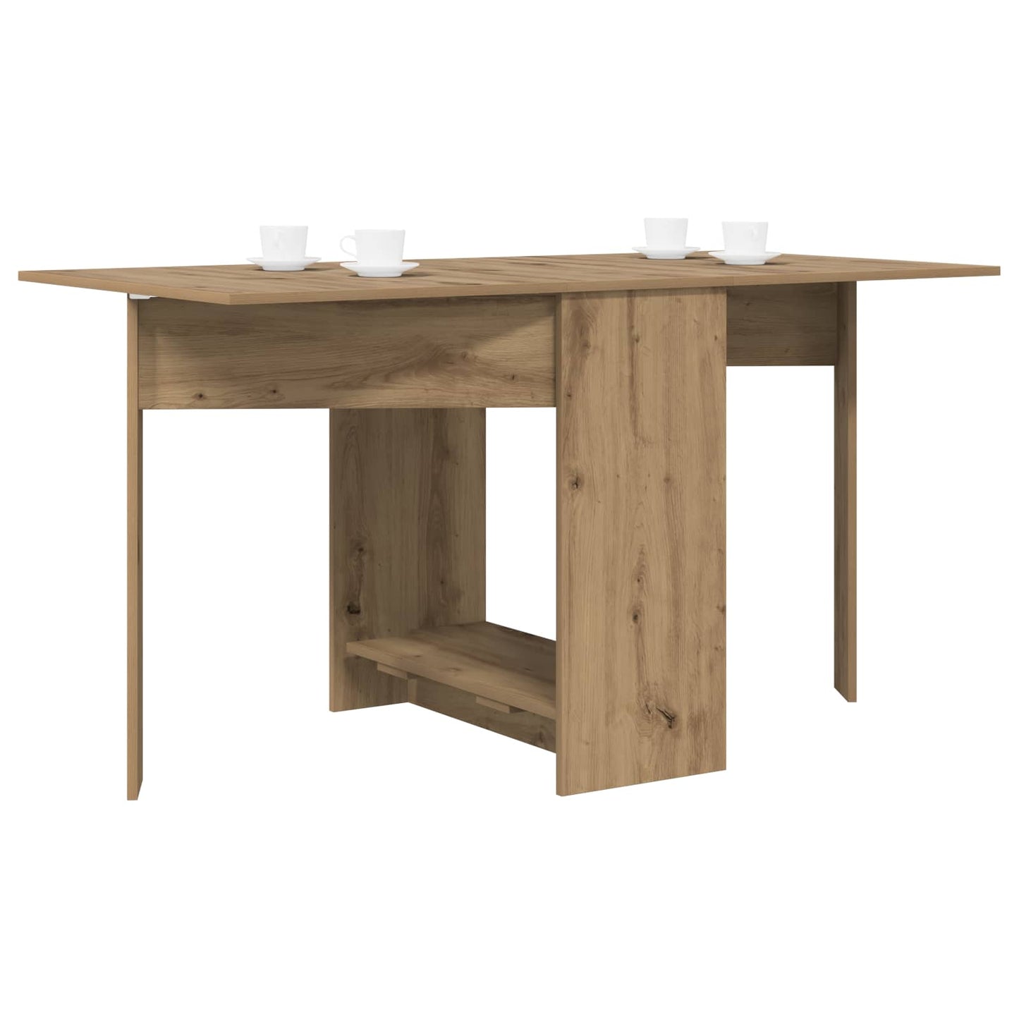 Dinning Table 138 x 70 x 73.5 cm Engineered Wood Artisan Oak