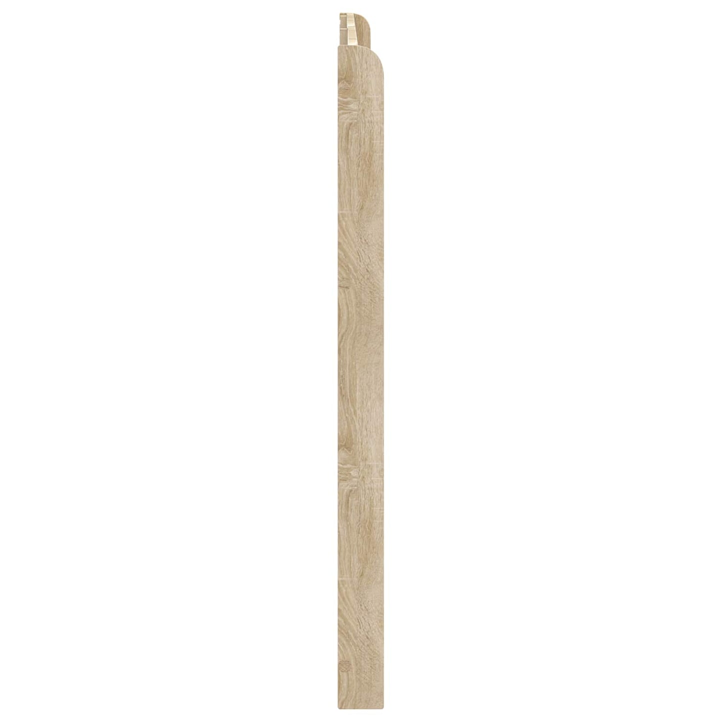 Headboard Sonoma Oak 200 cm Engineered Wood
