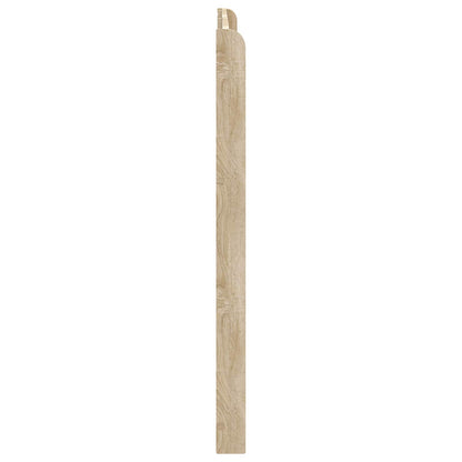Headboard Sonoma Oak 200 cm Engineered Wood