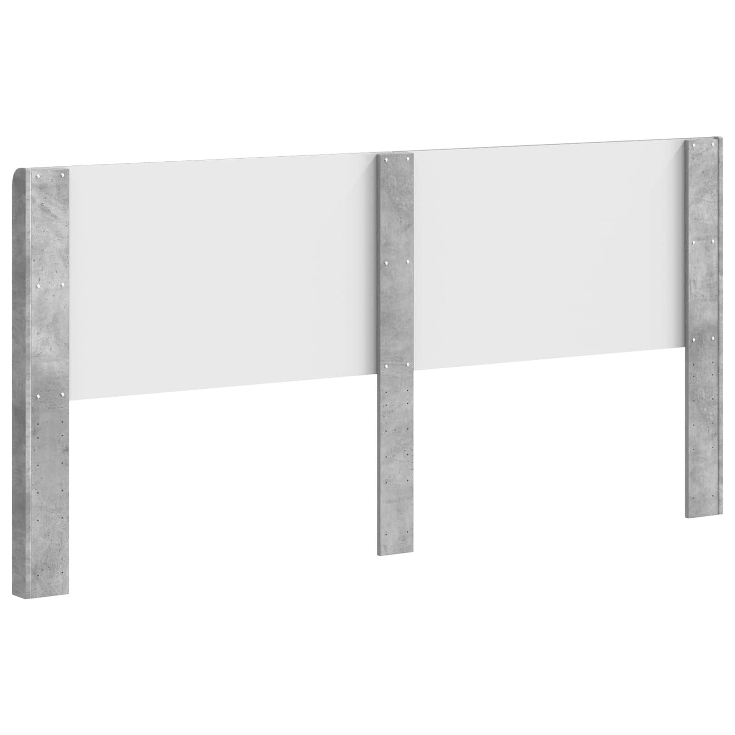 Headboard Concrete Grey Engineered Wood