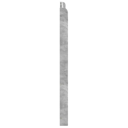Headboard Concrete Grey Engineered Wood
