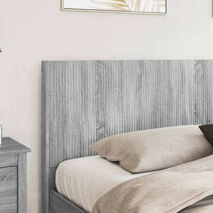 Headboard Grey Sonoma Engineered Wood