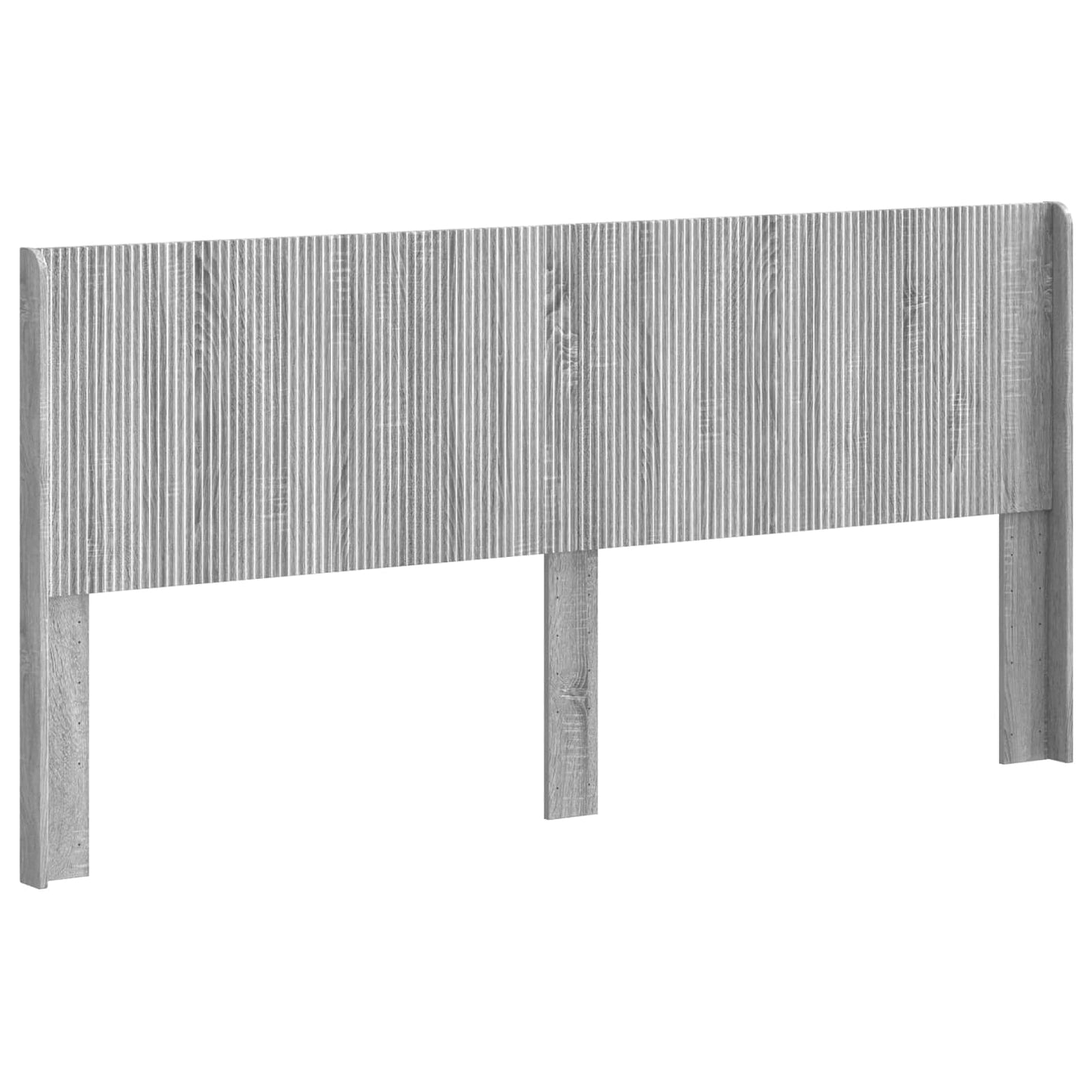 Headboard Grey Sonoma Engineered Wood