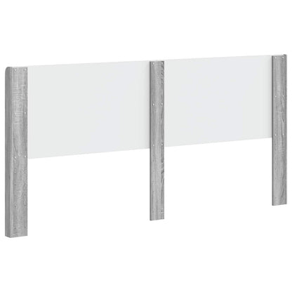 Headboard Grey Sonoma Engineered Wood