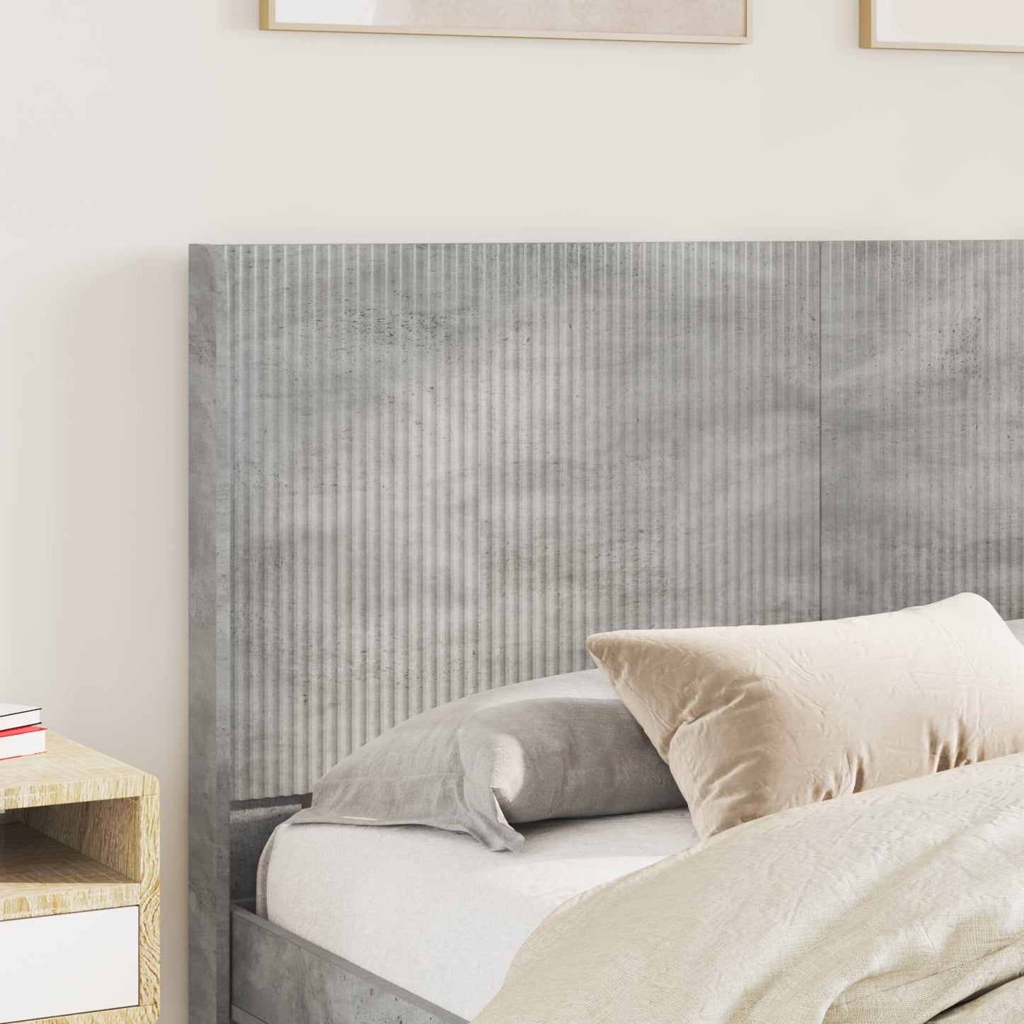 Headboard Concrete Grey