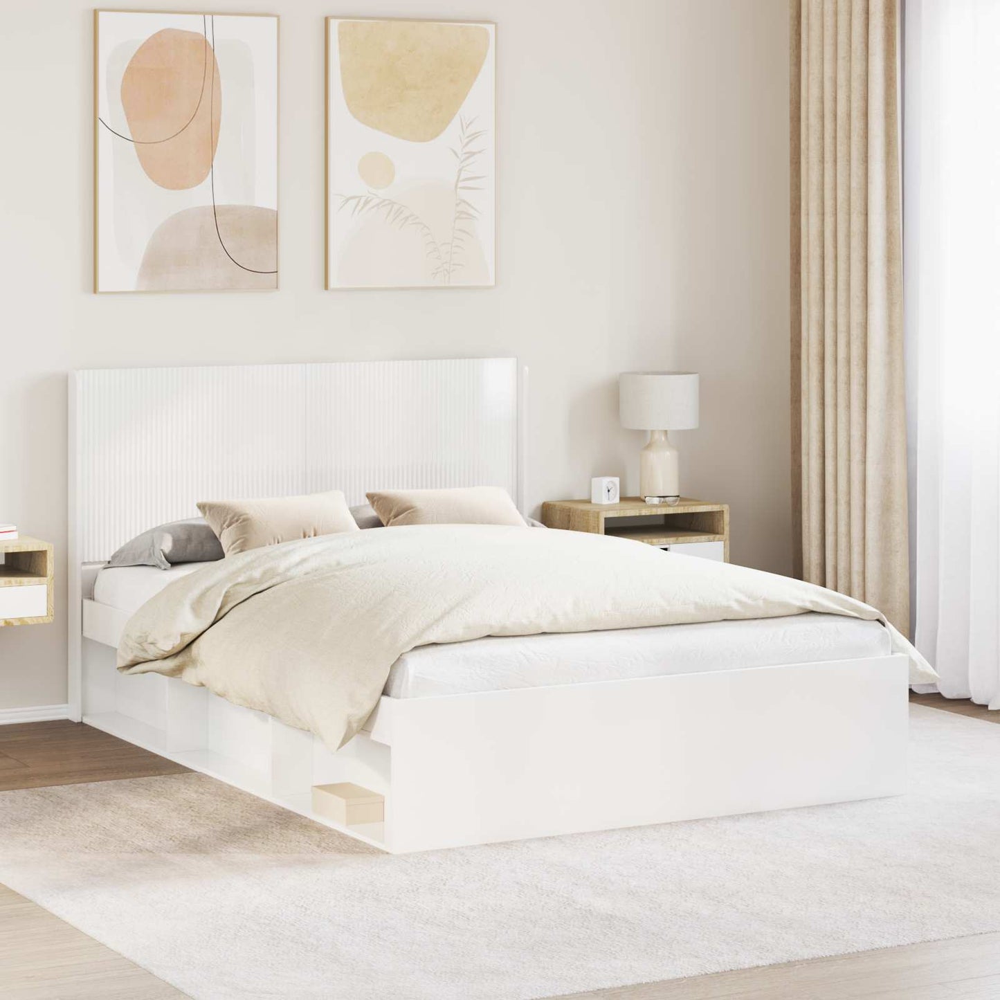Headboard High Gloss White
