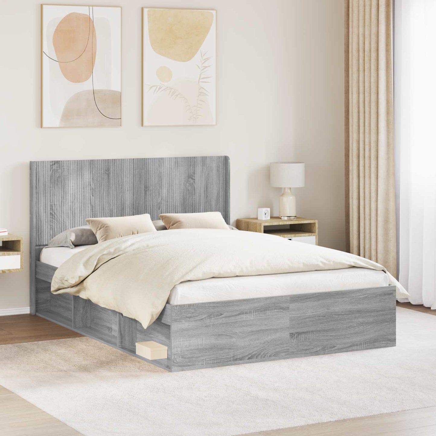 Headboard Grey Sonoma