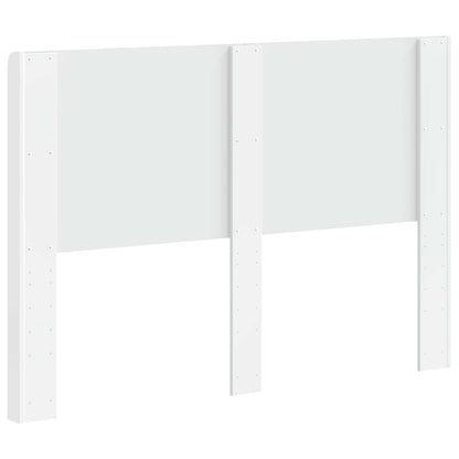 Headboard High Gloss White Engineered Wood