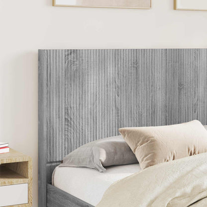 Headboard Grey Sonoma Engineered Wood
