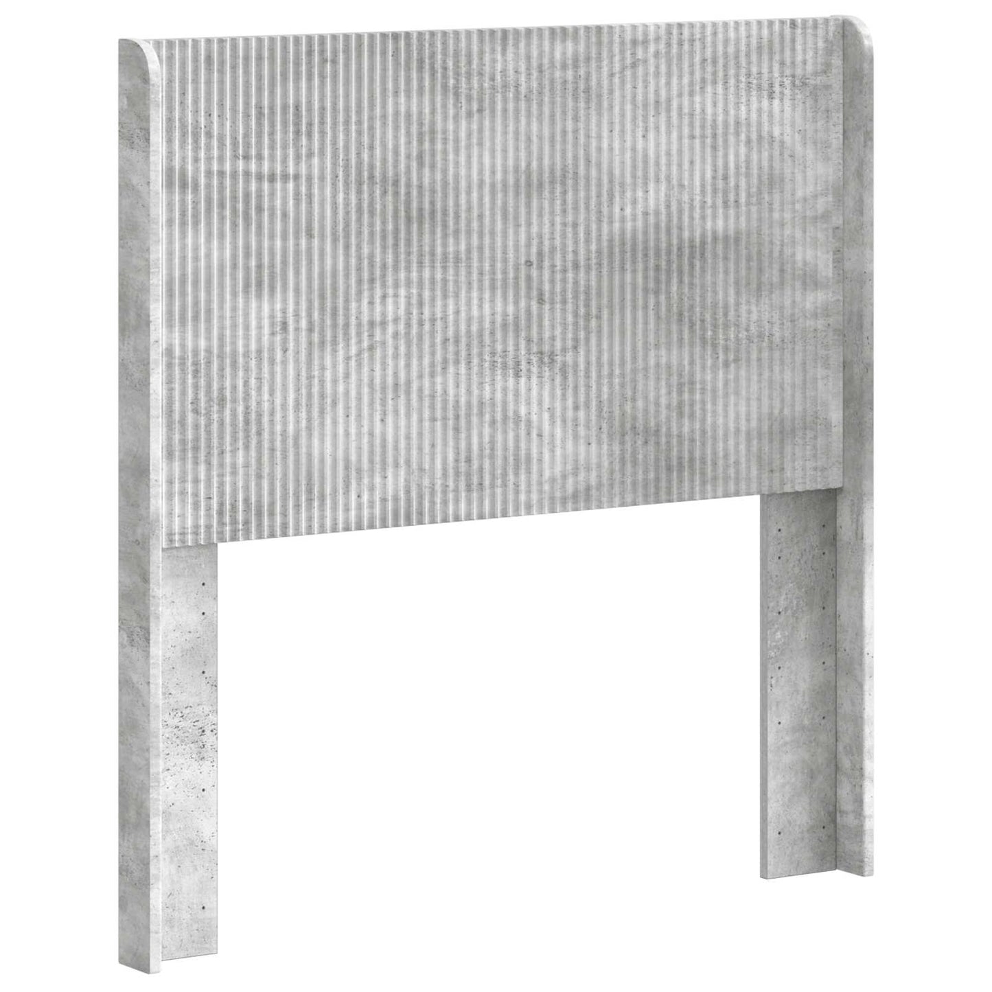 Headboard Concrete Grey Engineered Wood