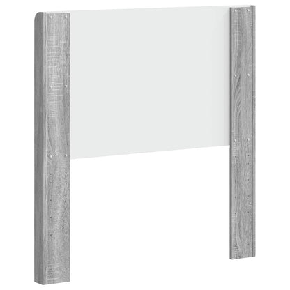 Headboard Grey Sonoma Engineered Wood