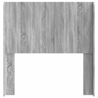 Headboard Grey Sonoma Engineered Wood