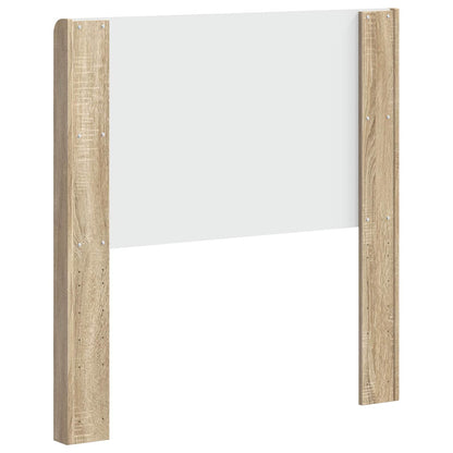 Headboard Sonoma Oak Engineered Wood