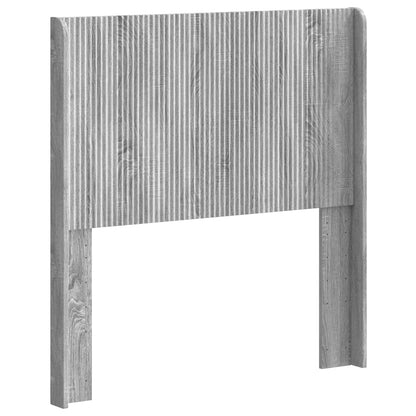 Headboard Grey Sonoma Engineered Wood