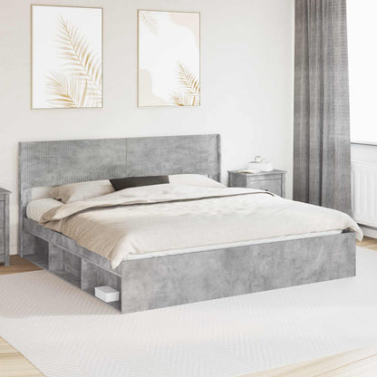 Headboard Concrete Grey PB