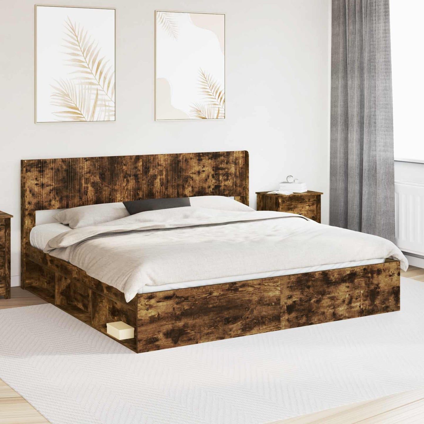Headboard Smoked Oak PB
