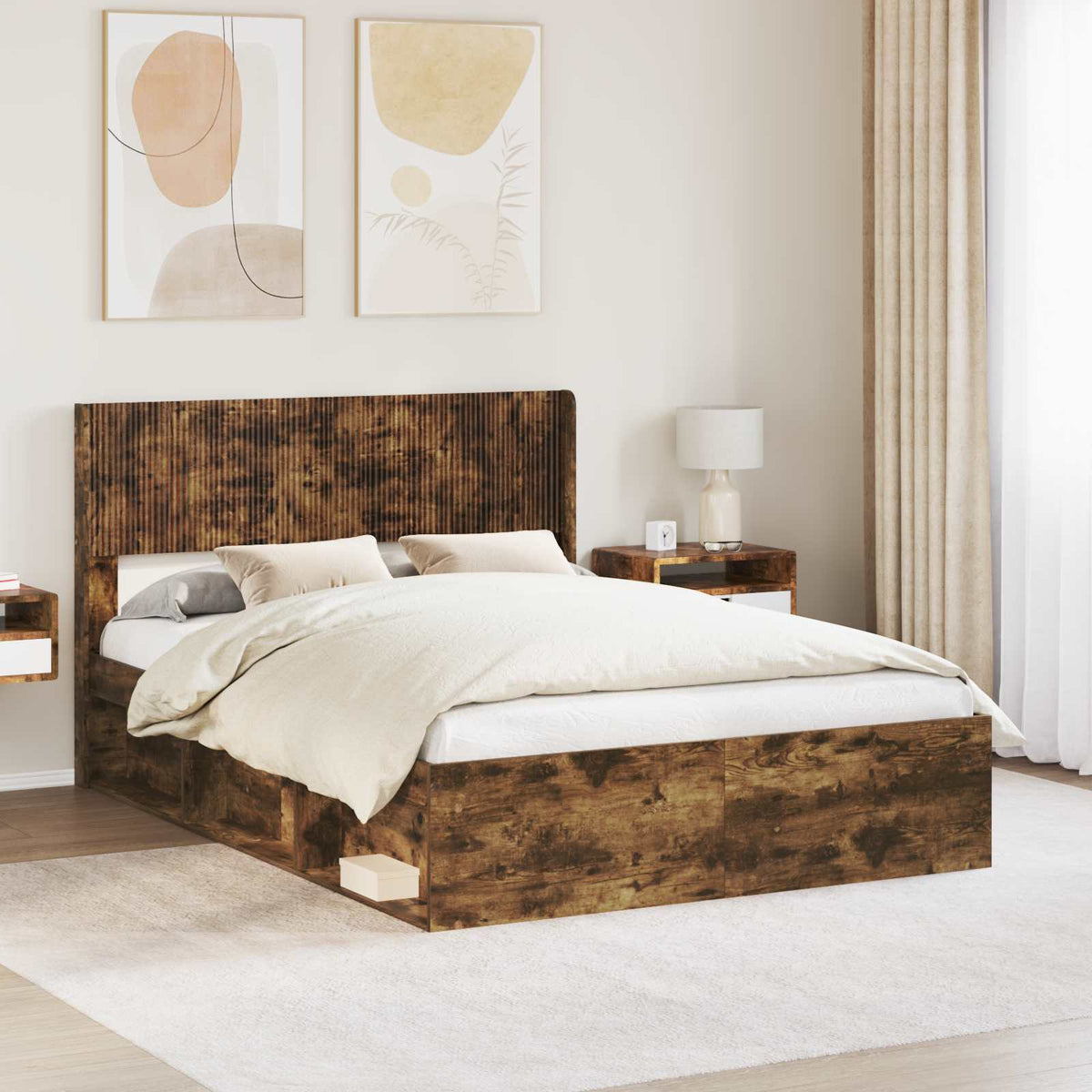 Headboard Smoked Oak PB