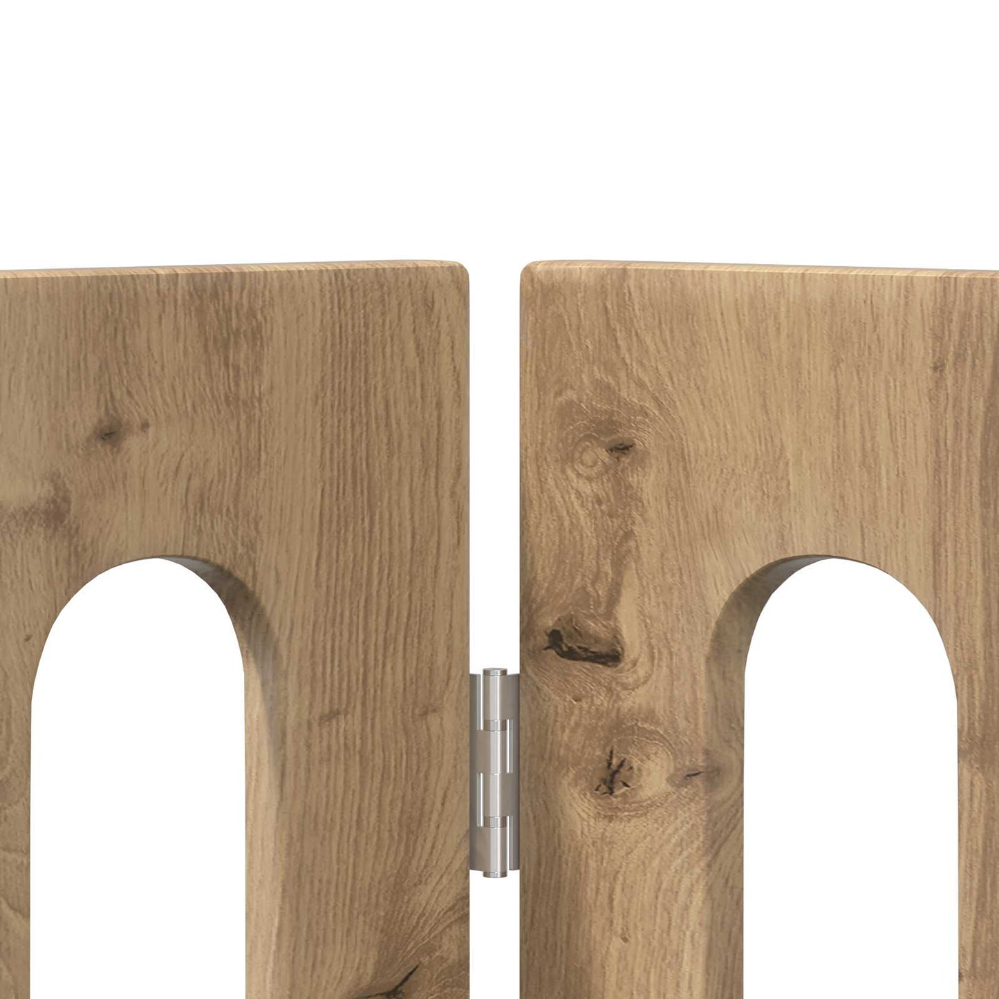 Folding Pet Fence 2 pcs Artisan Oak 100.5 x 38 x 70 cm