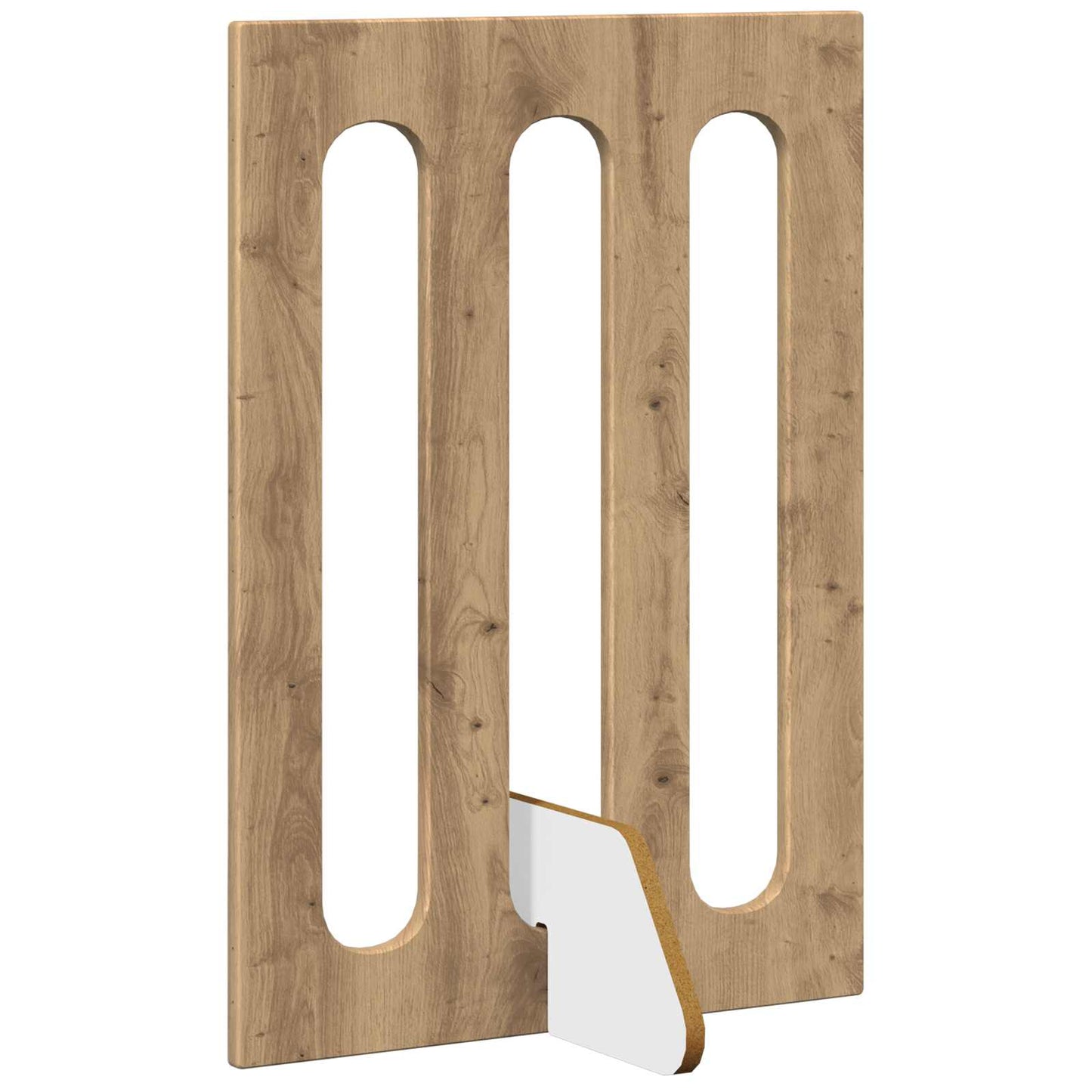 Folding Pet Fence 2 pcs Artisan Oak 100.5 x 38 x 70 cm