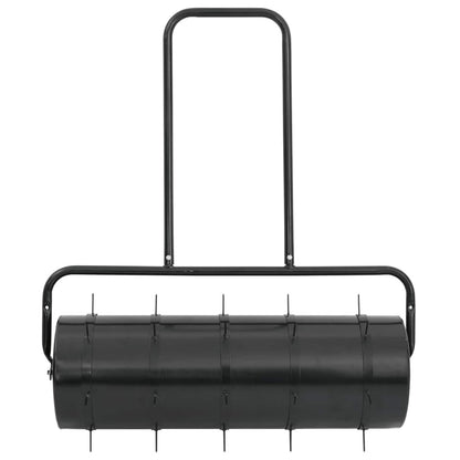 Garden Lawn Roller Pull with Aerator Clamps Ø 30 x 90 cm Steel