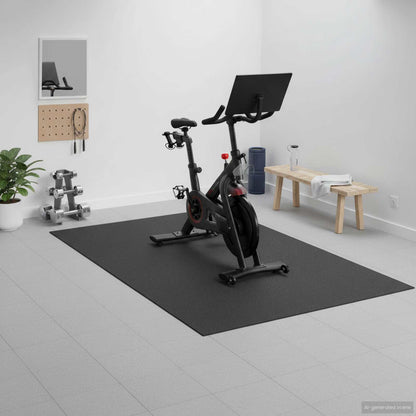 Sport Protection Mat Black 243 x 152 x 0.6 cm PVC