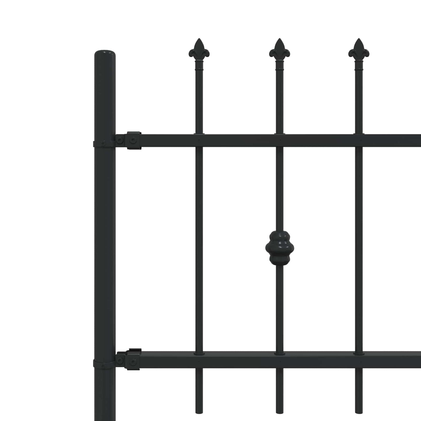Spike Fence Asten Black