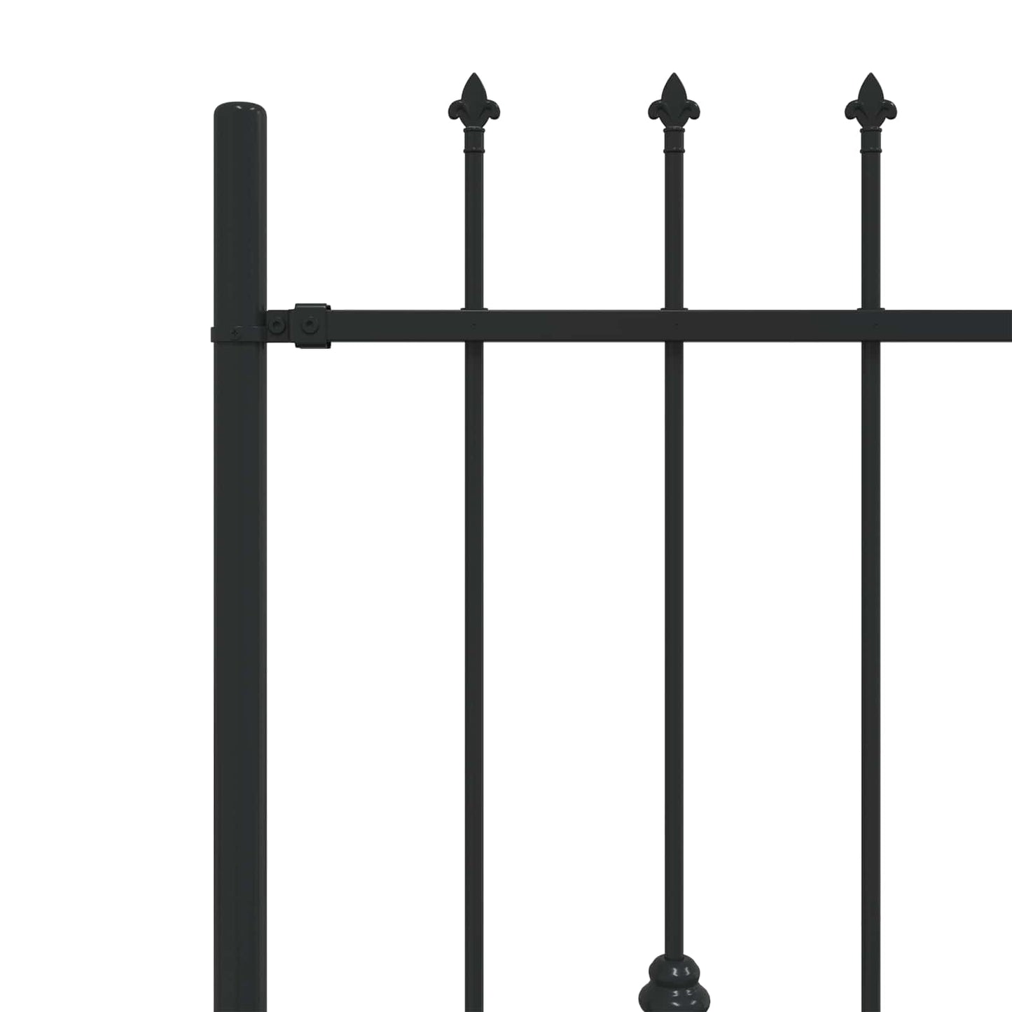 Spike Fence Asten Black