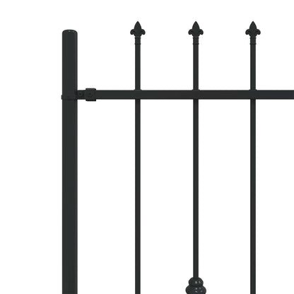 Spike Fence Asten Black