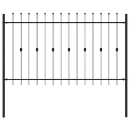 Spike Fence Asten Black