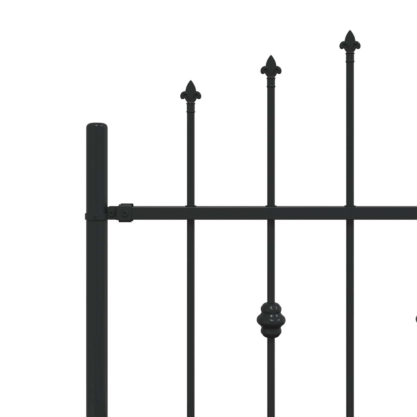 Spike Fence Asten Black