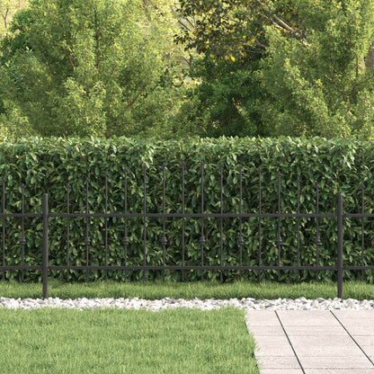 Spike Fence Asten Black