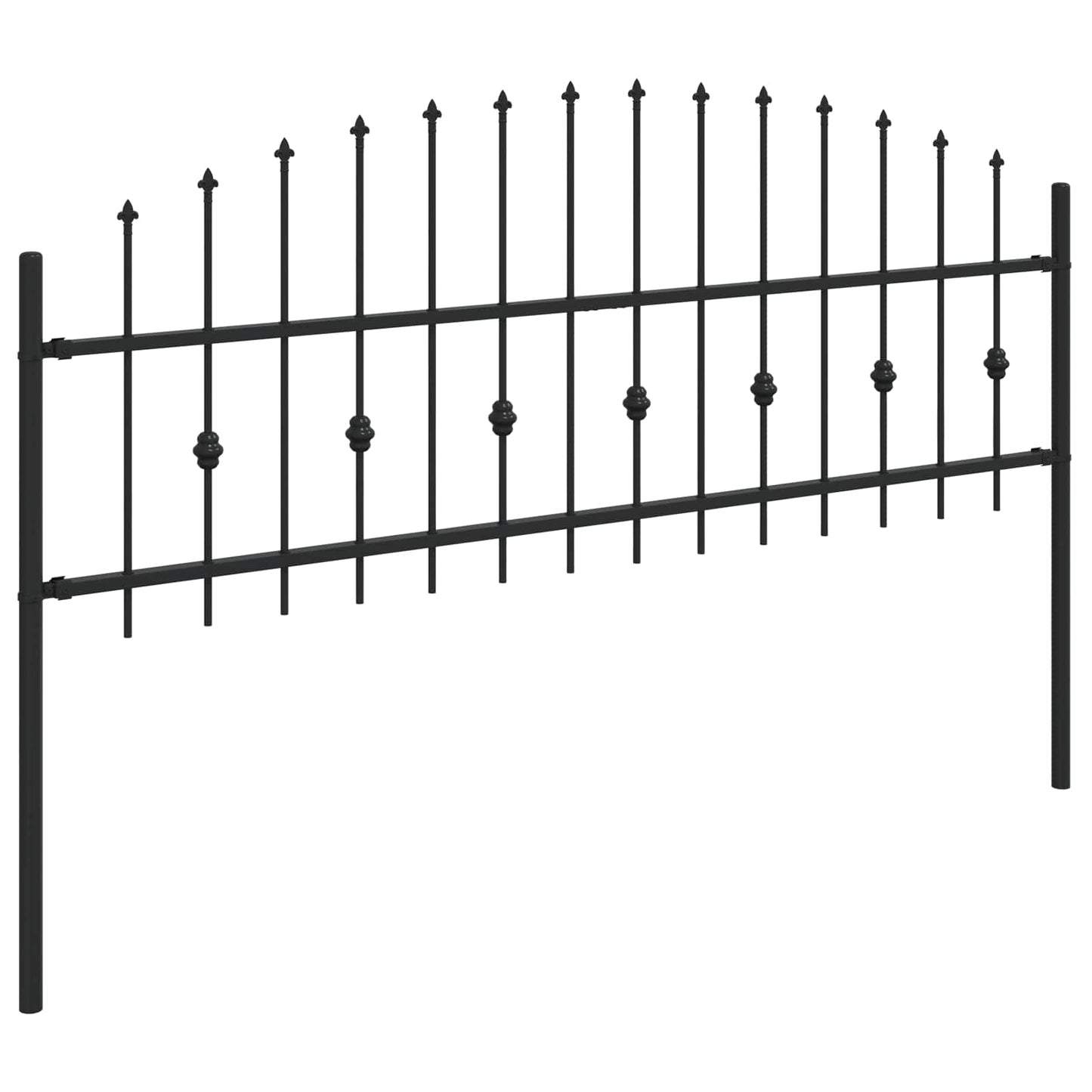 Spike Fence Asten Black