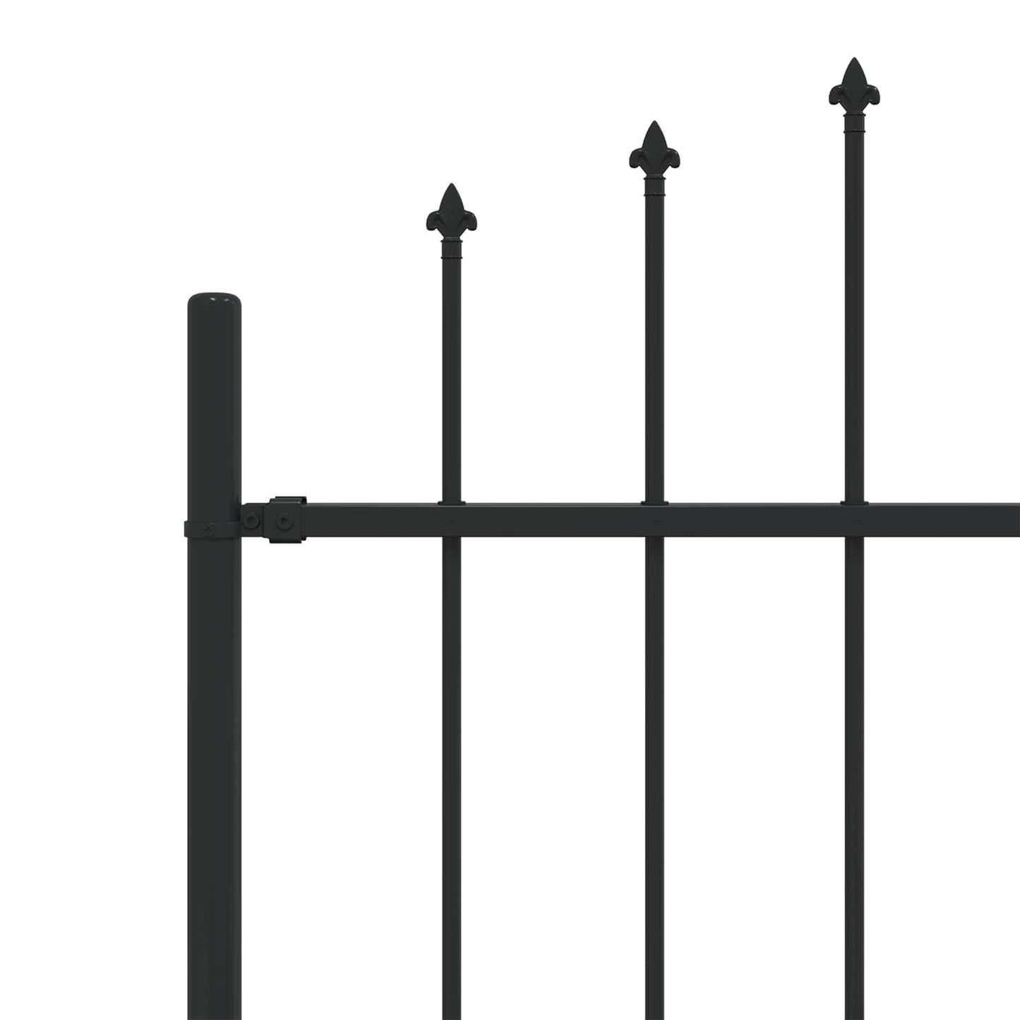 Spike Fence Asten Black