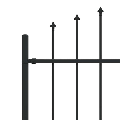 Spike Fence Asten Black