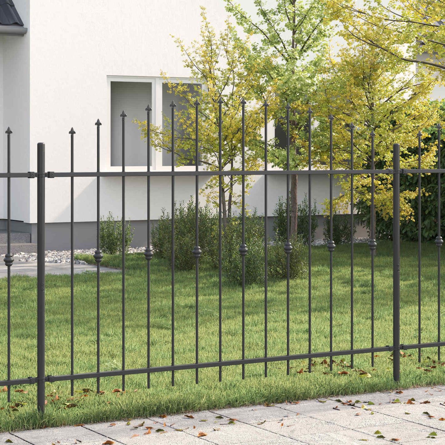 Spike Fence Asten Black
