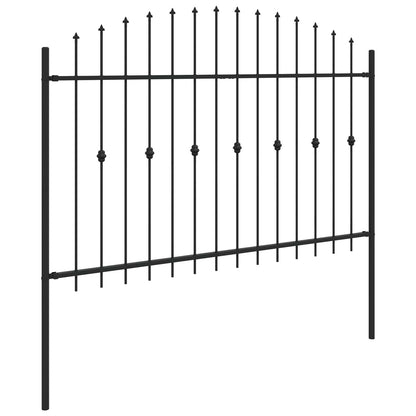 Spike Fence Asten Black