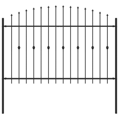 Spike Fence Asten Black
