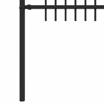 Spike Arch Fence DRONTEN Black