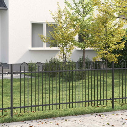 Spike Arch Fence DRONTEN Black