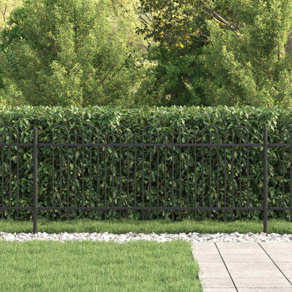 Spike Arch Fence DRONTEN Black