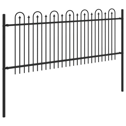 Spike Arch Fence DRONTEN Black